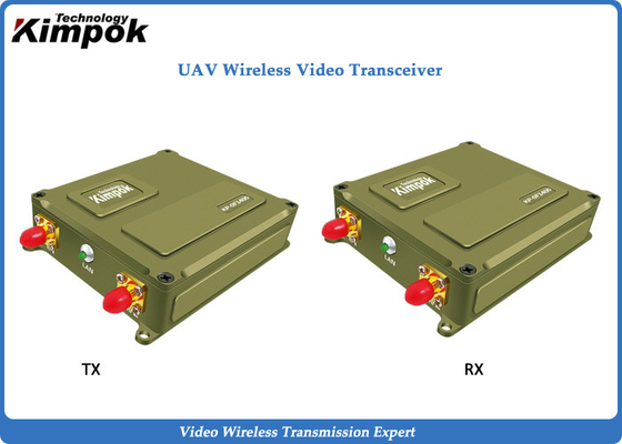 1440Mhz relação video do UAV COFDM, remetente video até 40km dos ethernet de 1 watt