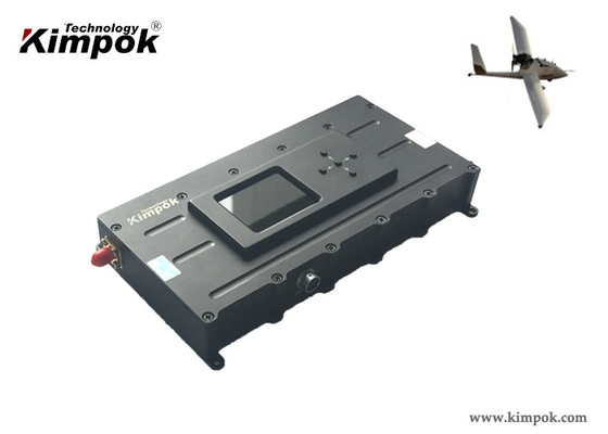 Transmissor video H.265 1080P HD 60km LOS de Kimpok COFDM para o UAV