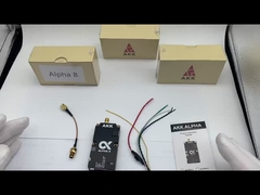 AKK 8W VTX Alpha8 Transmissor de vídeo sem fio 80CH 5.8G 8W 5W 3W 1W Suporte de energia Smart Audio