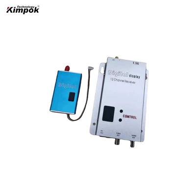 1.5Ghz 5W Mini longo alcance fpv vtx Transmissor de vídeo e receptor 5W Wireless AV Transmitter para drones
