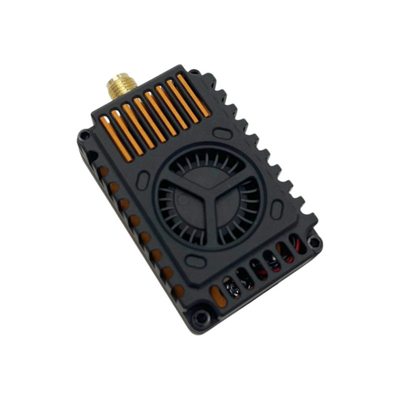 1.2Ghz 4W UAV Transmissor de vídeo FM Modulação 9 canais VTX Transmissão estável sem fio