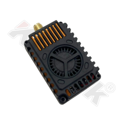 1.2Ghz 4W UAV Transmissor de vídeo FM Modulação 9 canais VTX Transmissão estável sem fio