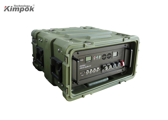 Transmissor poderoso tático 100W sem fio do IP de COFDM militar