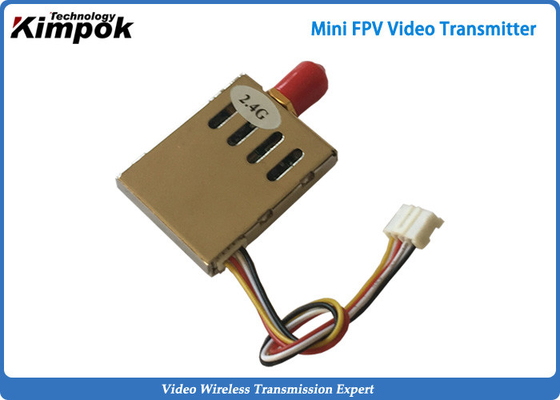 Mini transmissor video análogo sem fio 200mW 1200Mhz sem fio de FPV