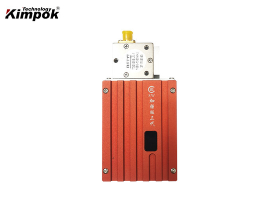 Transmissor de vídeo sem fio de 8 Watt 1,2 Ghz 1,3 Ghz para recepção AV de drones