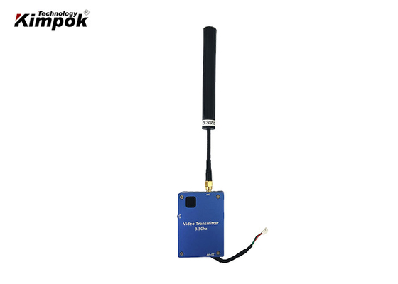 Kit de transmissor de vídeo UAV 3.3Ghz 8CHs VTX VRX para corridas de FPV de longa distância