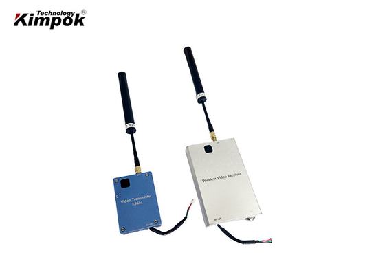 Kit de transmissor de vídeo UAV 3.3Ghz 8CHs VTX VRX para corridas de FPV de longa distância