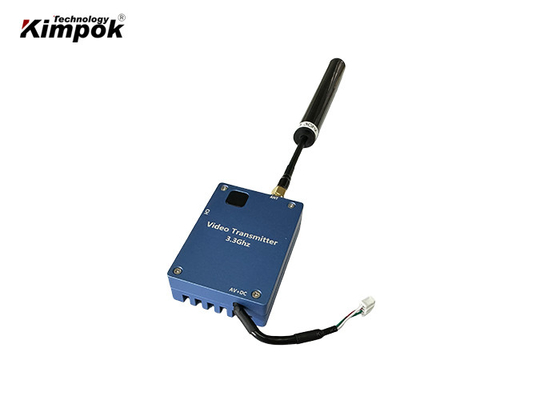 Kit de transmissor de vídeo UAV 3.3Ghz 8CHs VTX VRX para corridas de FPV de longa distância