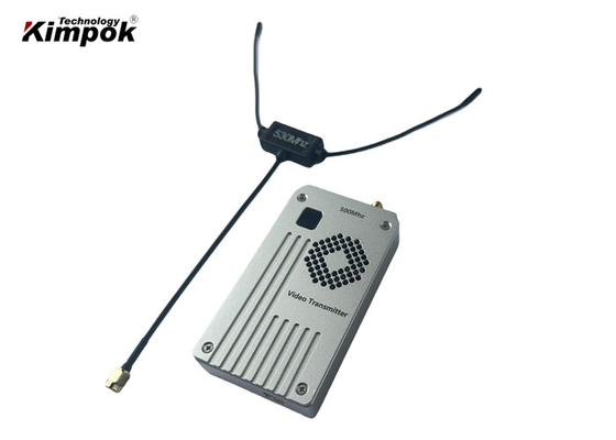 Transmissor de vídeo analógico de alto desempenho VTX de 500 MHz para transmissão de vídeo suave
