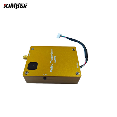 Modulação FM Transmissor de vídeo analógico 4W Potência de transmissão Pequeno e leve