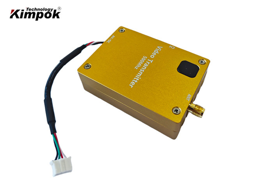 Transmissor de vídeo analógico de 600 MHz 4W Transmissão de potência FM Modulação