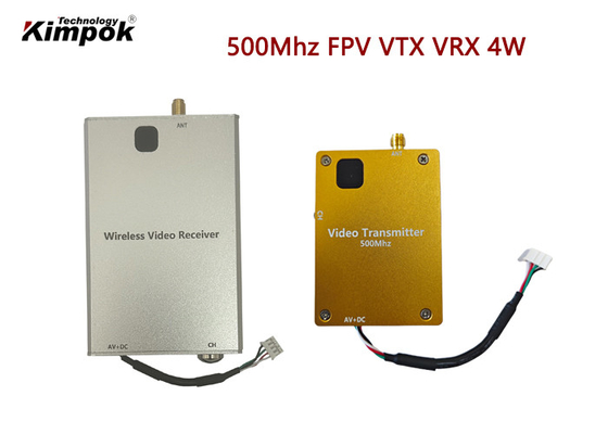 Transmissor de vídeo analógico de 600 MHz 4W Transmissão de potência FM Modulação