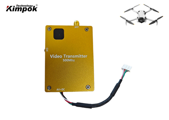 Transmissor de vídeo analógico compacto 20~40km Transmissor de vídeo de drone 4W