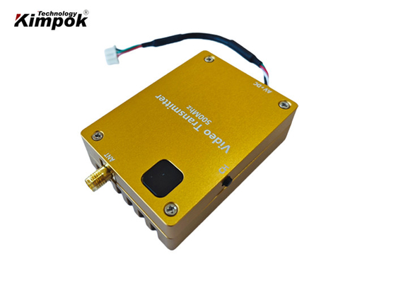 Transmissor de vídeo analógico compacto 20~40km Transmissor de vídeo de drone 4W