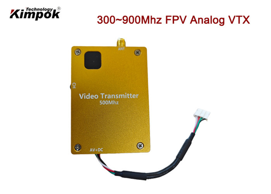 40 km FPV Modulo de Transmissor de Vídeo 400Mhz FM Modulação 8 canais