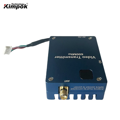 Transmissor de vídeo analógico VTX de 600 MHz para transmissão de vídeo suave com 8th