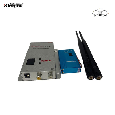 1.5G 1.5W receptor de vídeo sinal analógico transmissor sem fio e receptor VRX para drones FPV