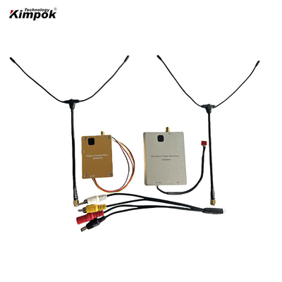 300Mhz 4W vtx fpv drone Transmissor de áudio e vídeo sem fio Receptor 8 canais Largo alcance