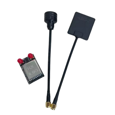 Transmissor de vídeo UAV de 8 canais com porta de antena SMA 4.9Ghz 2.5W FPV VTX VRX