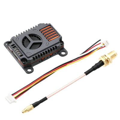 Transmissor de vídeo UAV de 8 canais com porta de antena SMA 4.9Ghz 2.5W FPV VTX VRX