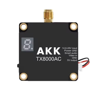 AKK 8W 5.8G Ultra Transmissão de Vídeo 5.8Ghz Drone Transmissor de Vídeo 8W VTX 96CH
