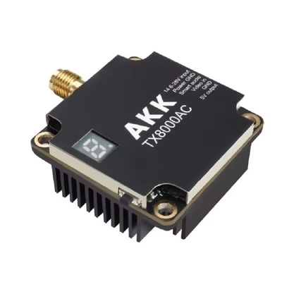 AKK 8W 5.8G Ultra Transmissão de Vídeo 5.8Ghz Drone Transmissor de Vídeo 8W VTX 96CH