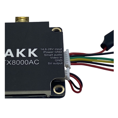 AKK 8W 5.8G Ultra Transmissão de Vídeo 5.8Ghz Drone Transmissor de Vídeo 8W VTX 96CH