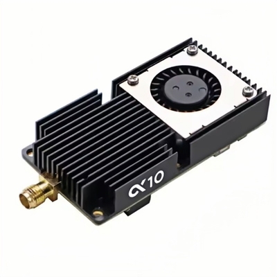 AKK 5.8G 10W VTX Alpha10 Transmissor de vídeo Suporte de áudio inteligente com 80 CH Drone RC Acessórios
