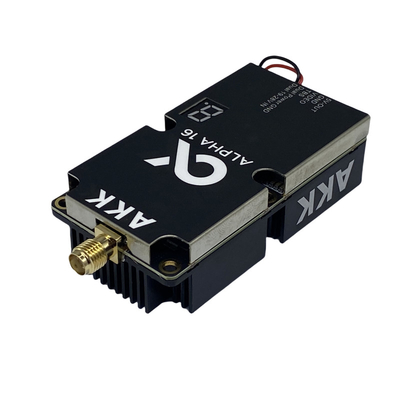 AKK Alpha16 Transmissor de vídeo sem fio 5.8G 16W FPV VTX 96CH para transmissão de imagem de drone RC