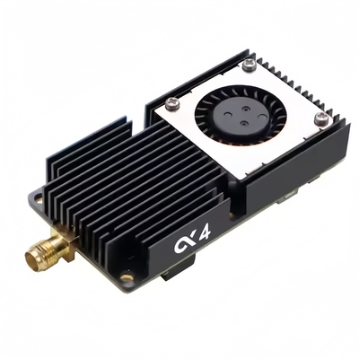 Transmissor de Vídeo para Drone AKK Alpha4 VTX 5.8G FPV 4W 8CH Ultra Longa Distância