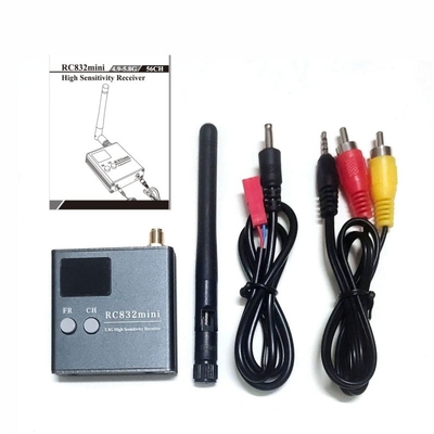 Receptor de Vídeo UAV de 5,8 GHz Transmissor de Imagem de Longo Alcance Acessórios para Drone RC 5,8G VRX
