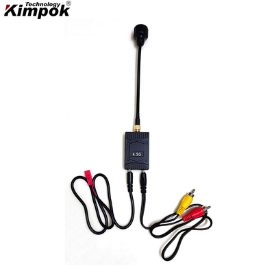 Receptor de Vídeo UAV 4.5G Receptor de Vídeo FPV VRX 4.5Ghz Recebimento de Vídeo Sem Fio 20km com 16 Canais