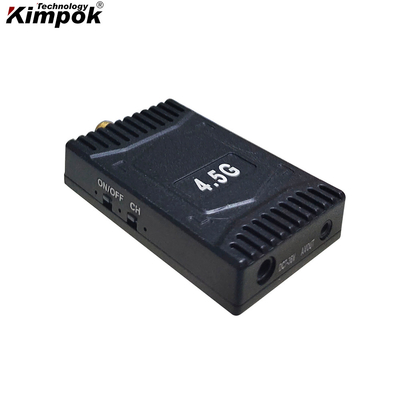 Receptor de Vídeo UAV 4.5G Receptor de Vídeo FPV VRX 4.5Ghz Recebimento de Vídeo Sem Fio 20km com 16 Canais