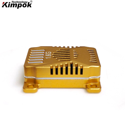 1.6G 3W Transmissor de vídeo UAV analógico 16CH 1.6Ghz FPV VTX Transmissão de vídeo e áudio para drone