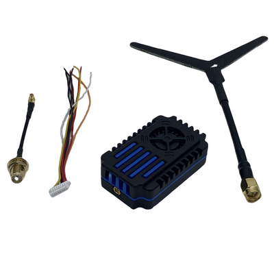 1.2G 1.3G 5W Transmissor de vídeo sem fio 32CH FPV VTX 25mW 2000mW 5000mW Link de vídeo