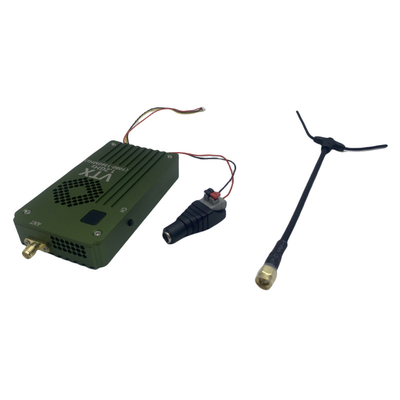 1.2Ghz 8W Drone Video Transmitter Receiver 1.2G FPV VTX VRX Transmissão de Longa Distância