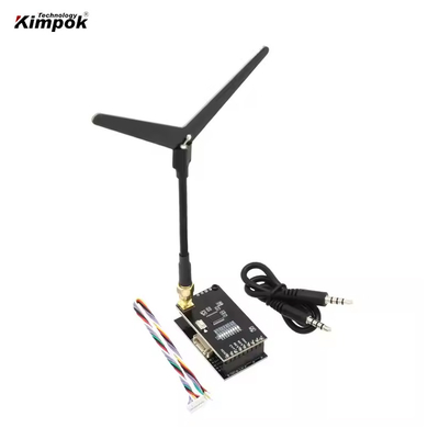 Receptor de vídeo sem fio VRX para drone FPV de 1,2G para transmissão de longa distância, peças para UAV