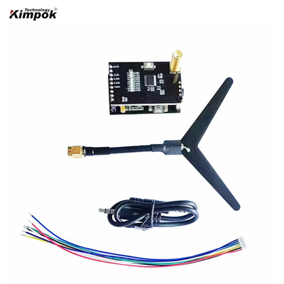 Receptor de vídeo sem fio VRX para drone FPV de 1,2G para transmissão de longa distância, peças para UAV