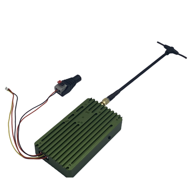Transmissor de vídeo para drone FPV 30~40km 2.4GHz Link de vídeo sem fio 10W 8CH Acessórios para drone