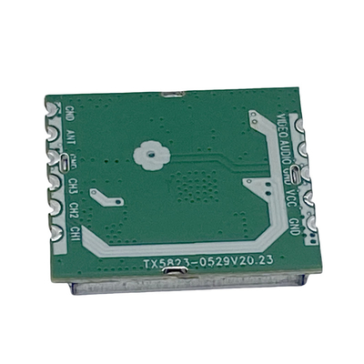 Transmissor de Vídeo UAV 5.8Ghz 5823S TX Alimentação DC 5V Potência 4900MHz-6060MHz VTX