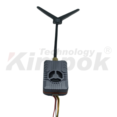 Transmissor de vídeo sem fio VTX FPV 1.2G 4.5W 16CH Transmissão de longa distância FPV RC Drone