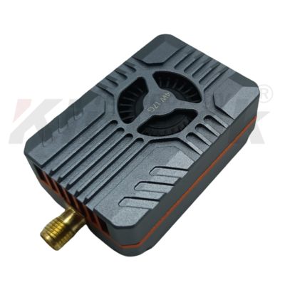 Transmissor de vídeo sem fio VTX UAV de 1,7 GHz Suporte IRC Tramp Video Link 4W RF Power VTX