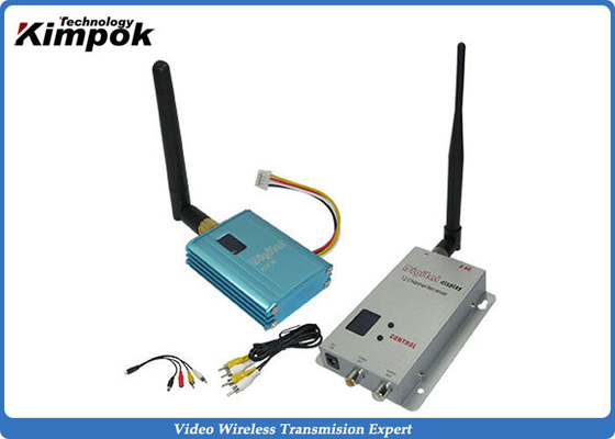transmissor 700mW video análogo sem fio 1200 medidores para os helicópteros DC12V de RC