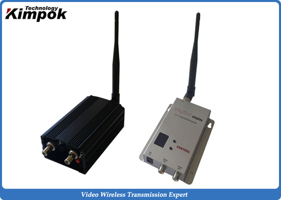 transmissor da câmara de vídeo de 0.9Ghz 1.2Ghz e escala sem fio do receptor 5000mW 5-10km