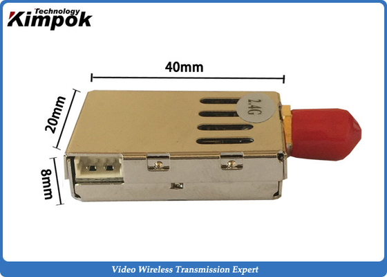 Mini transmissor video análogo sem fio 200mW 1200Mhz sem fio de FPV