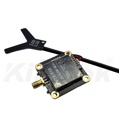 2.2G 4.5W UAV VTX Acessórios de drones Transmissor de simulação de aeronaves de longa distância